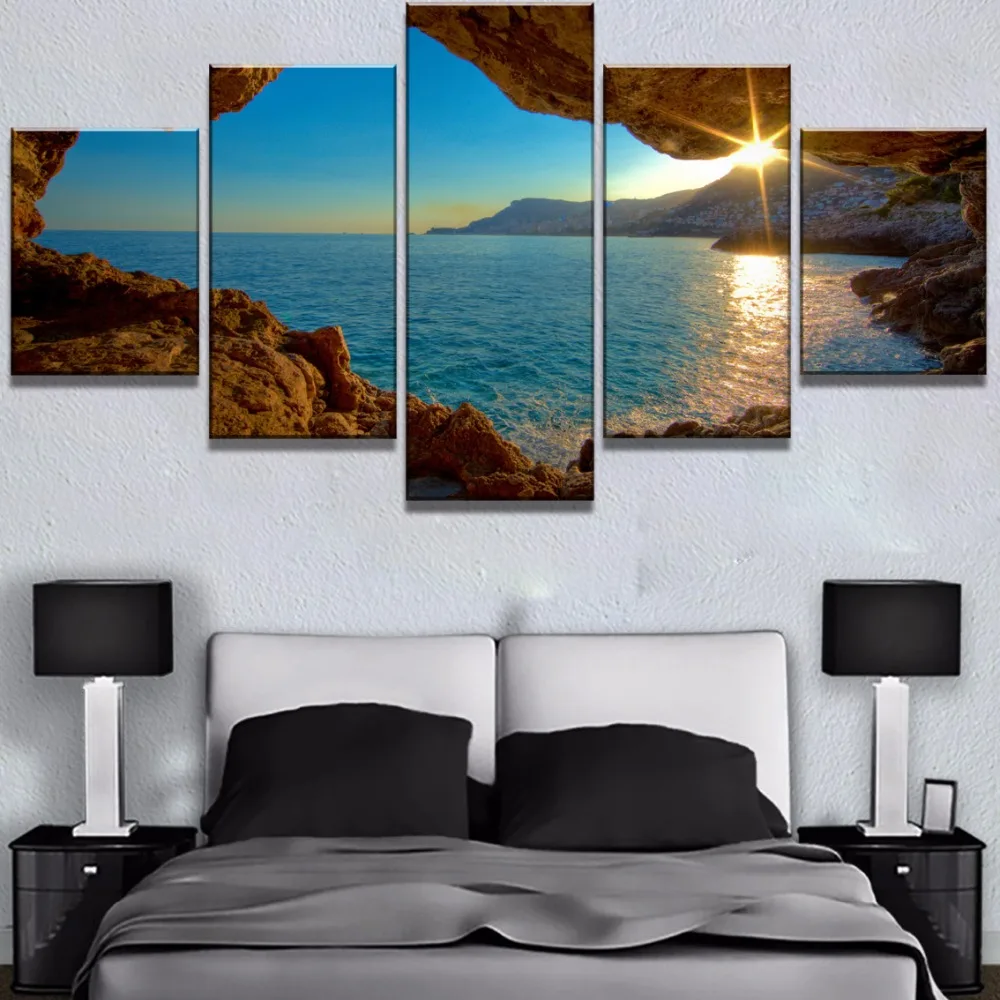 5 Piece HD Print Painting Water Cave Cuadros Landscape Canvas Wall Art Home Decor For Living Room Unique Gift Wall Picture
5 Piece HD Print Painting Water Cave Cuadros Landscape Canvas Wall Art Home Decor For Living Room Unique Gift Wall Picture