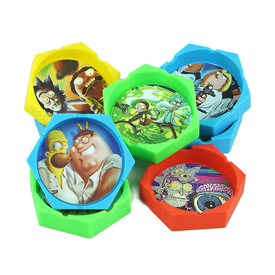 5pcs silicone Ashtray Hexagon beautiful pattern printing ashtrayy for Home office Decoratio
5pcs silicone Ashtray Hexagon beautiful pattern printing ashtrayy for Home office Decoratio