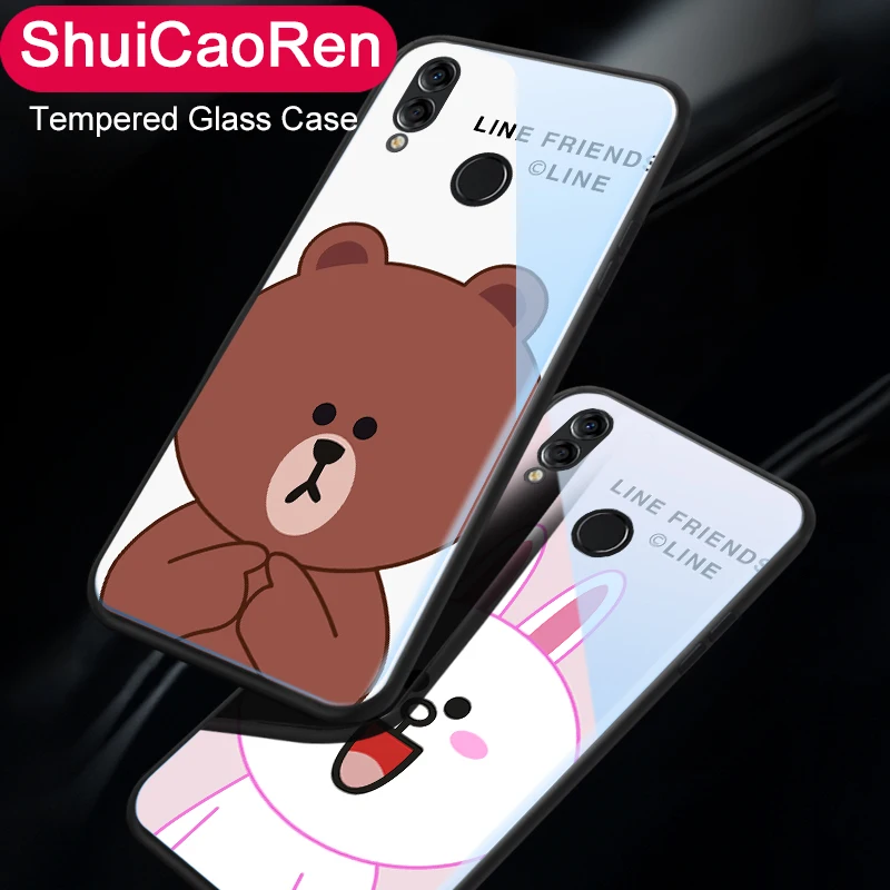 Cute teddy bear rabbit case For Huawei P10 Plus / P20 Pro Fashion Tempered Glass Coque Cover Cases For Huawei P20 Lite NOVA 3E
Cute teddy bear rabbit case For Huawei P10 Plus / P20 Pro Fashion Tempered Glass Coque Cover Cases For Huawei P20 Lite NOVA 3E
