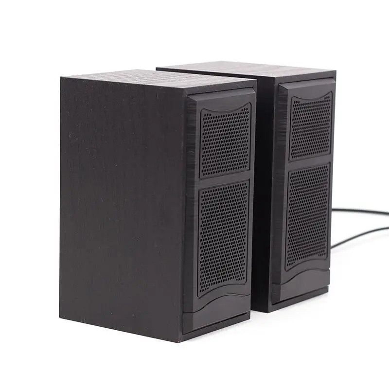 USB 2.0 Wired Mini Computer Speakers Bass Stereo Wooden PC Speaker Soundbar 3.5mm AUX for PC/Laptops/Desktops/Phone/Game Machine
USB 2.0 Wired Mini Computer Speakers Bass Stereo Wooden PC Speaker Soundbar 3.5mm AUX for PC/Laptops/Desktops/Phone/Game Machine