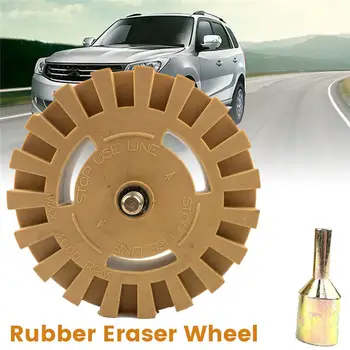 3.5Inch 4 Inch Universal Rubber Eraser Wheel For Remove Car Glue Adhesive Sticker Pinstripe Decal Graphic Auto Repair Paint Tool
3.5Inch 4 Inch Universal Rubber Eraser Wheel For Remove Car Glue Adhesive Sticker Pinstripe Decal Graphic Auto Repair Paint Tool
