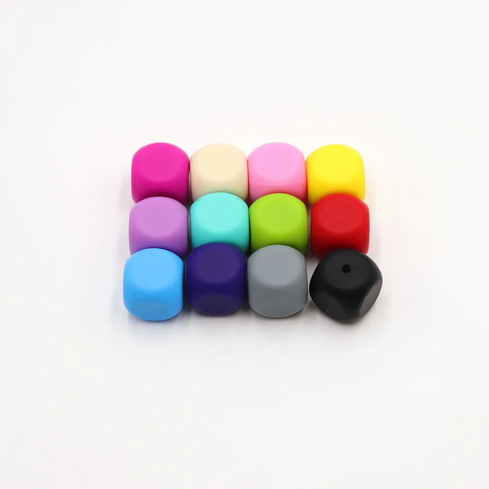TYRY.HU 100Pcs/Lot 13mm Square Shaped Silicone Beads Teething Baby Teethers Necklace Food Grade Silicone BPA Free Kids Bite Toys
TYRY.HU 100Pcs/Lot 13mm Square Shaped Silicone Beads Teething Baby Teethers Necklace Food Grade Silicone BPA Free Kids Bite Toys