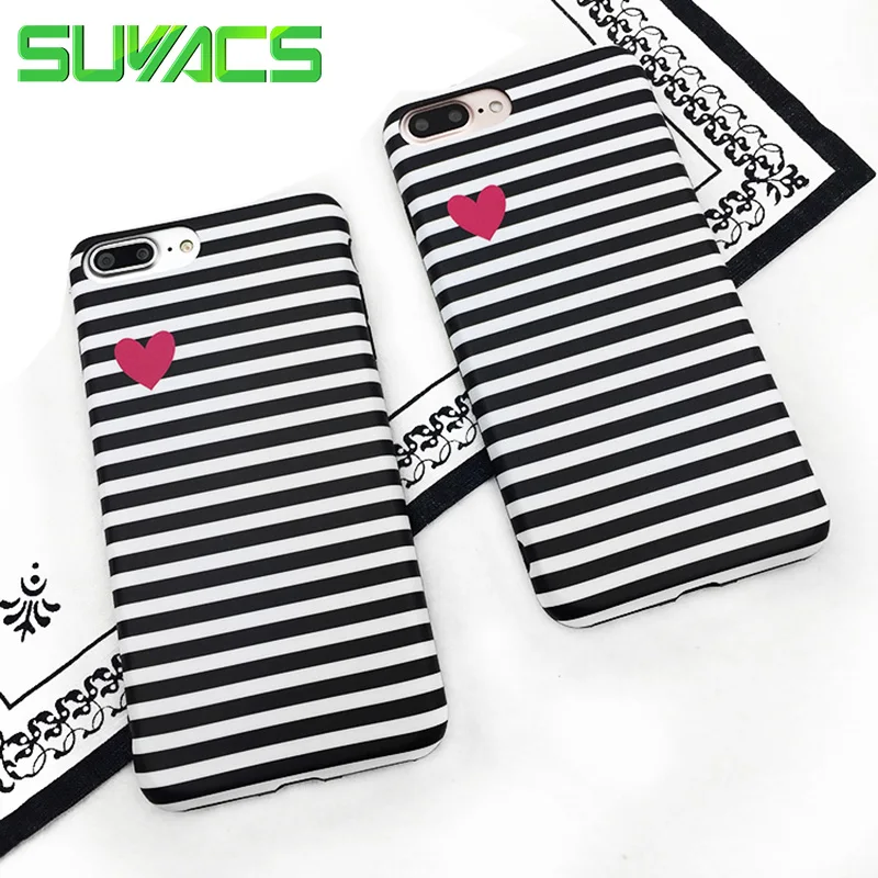 SUYACS Case For iPhone 6 6S 7 8 Plus X XS MAX XR Hot Stripe Cut Love Heart Soft IMD Graphic Phone Back Cover Cases Bag Fashion
SUYACS Case For iPhone 6 6S 7 8 Plus X XS MAX XR Hot Stripe Cut Love Heart Soft IMD Graphic Phone Back Cover Cases Bag Fashion
