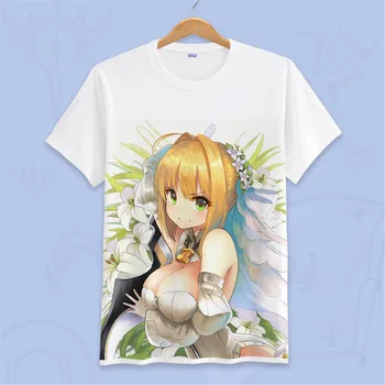 Cosplay Anime t shirt Fate zero/Fate ubw/Fate stay night saber curse emblem saber King Arthur Knight Men Anime T shirt
Cosplay Anime t shirt Fate zero/Fate ubw/Fate stay night saber curse emblem saber King Arthur Knight Men Anime T shirt