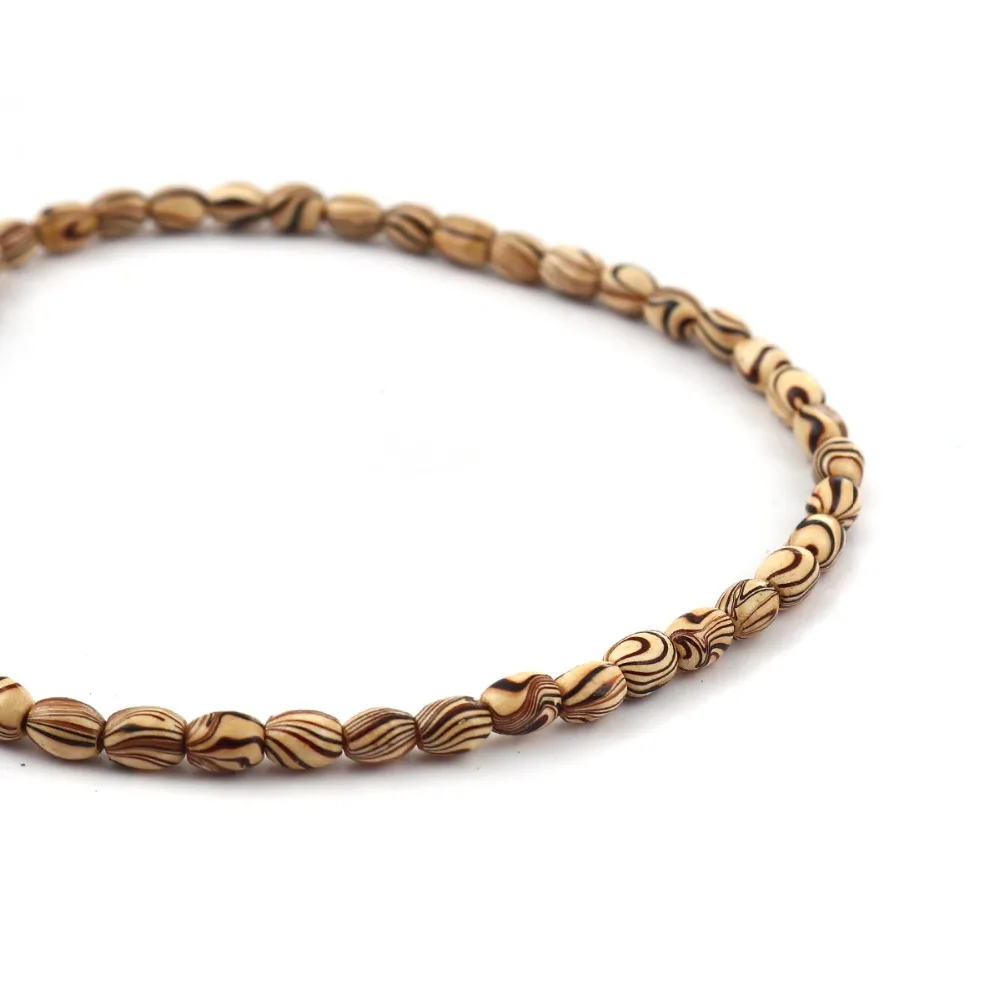 DoreenBeads Fashion Wood Spacer Beads Oval Brown Stripe Jewelry DIY Charms 5-6mm, Hole: Approx 1.3mm, 51cm long, 2 Strand
DoreenBeads Fashion Wood Spacer Beads Oval Brown Stripe Jewelry DIY Charms 5-6mm, Hole: Approx 1.3mm, 51cm long, 2 Strand