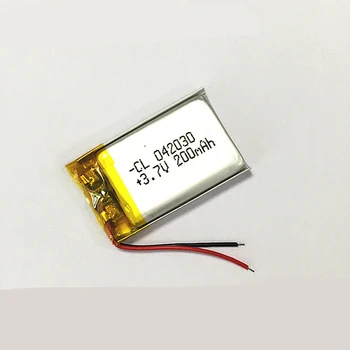 Dinto 1pc 200mAh 3.7V 402030 042030 Lithium Li-ion Polymer Battery Rechargeable Li-po Batteries for GPS MP3 MP4 MP5 PSP
Dinto 1pc 200mAh 3.7V 402030 042030 Lithium Li-ion Polymer Battery Rechargeable Li-po Batteries for GPS MP3 MP4 MP5 PSP