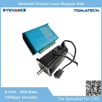 2 Phase 8.5nm nema34 Hybrid servo motor and driver WITH BRAKE
2 Phase 8.5nm nema34 Hybrid servo motor and driver WITH BRAKE