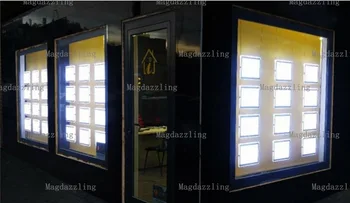 36PCS A4 Landscape Cable Hang Magnetic Acrylic Frame LED Illuminated Display Light Pocket Real Estate Agent Window Light Panel
36PCS A4 Landscape Cable Hang Magnetic Acrylic Frame LED Illuminated Display Light Pocket Real Estate Agent Window Light Panel