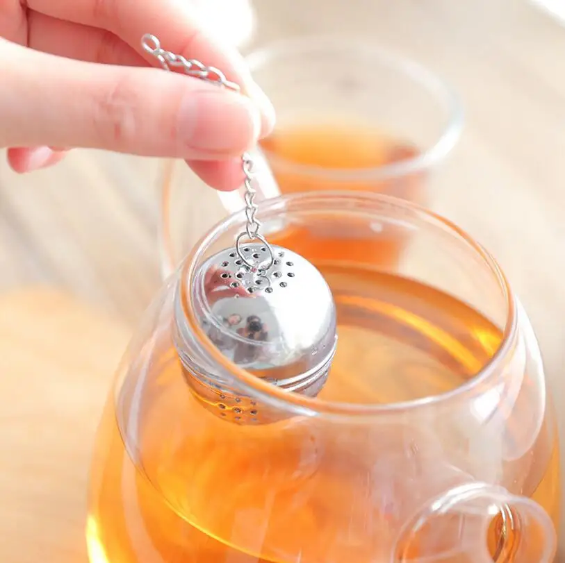 1pcs New Hot Tea Infuser Stainless Steel Sphere Mesh Tea Strainer Coffee Herb Spice Filter Diffuser Handle Tea Seasoning Ball
1pcs New Hot Tea Infuser Stainless Steel Sphere Mesh Tea Strainer Coffee Herb Spice Filter Diffuser Handle Tea Seasoning Ball