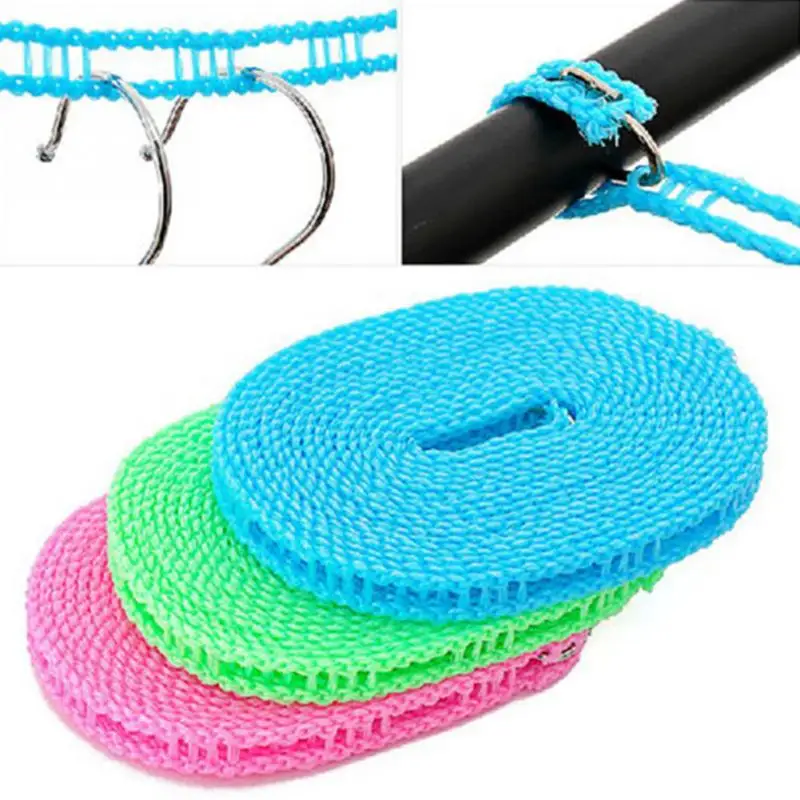 5M Clothes Rope High Quality Practical Portable Outdoor Travel Business Clothes line Washing Cloth Line Rope Random Color #705
5M Clothes Rope High Quality Practical Portable Outdoor Travel Business Clothes line Washing Cloth Line Rope Random Color #705