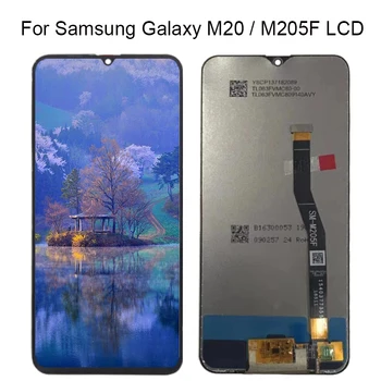 

6.3" For Samsung Galaxy M20 2019 SM-M205 M205F LCD Display Touch Screen Digitizer Assembly Replacement 100% Tested M20 lcd