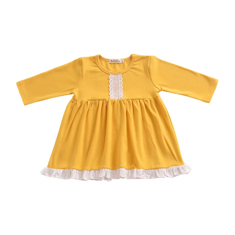 Mother nest 2018 Baby Long Sleeves Yellow Girls Dress Autumn Children Clothing Lace Cotton Toddler Dresses For Party Birthdays
Mother nest 2018 Baby Long Sleeves Yellow Girls Dress Autumn Children Clothing Lace Cotton Toddler Dresses For Party Birthdays