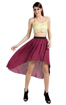 Promotion Women's Stretch Waist Irregular Chiffon Midi Skirt Woman Ladies Plus Size 3XS-8XL High Low Chiffon Dovetail Skirts
Promotion Women's Stretch Waist Irregular Chiffon Midi Skirt Woman Ladies Plus Size 3XS-8XL High Low Chiffon Dovetail Skirts