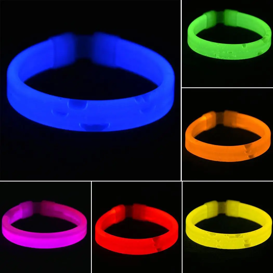 1PC Party Fluorescence Light Glow Sticks Bracelets Necklaces Neon For Wedding Party Glow Sticks Bright Colorful Glow Sticks
1PC Party Fluorescence Light Glow Sticks Bracelets Necklaces Neon For Wedding Party Glow Sticks Bright Colorful Glow Sticks