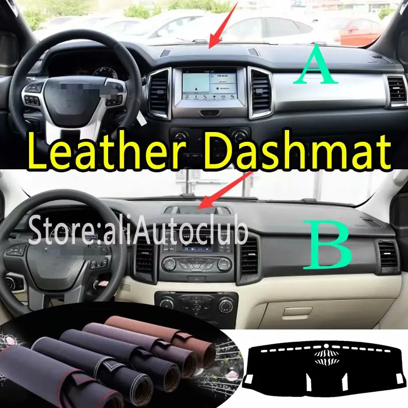 For Ford Ranger Everest 2015 2016 2017 2018 2019 2020 Leather Dashmat Dashboard Cover Dash Mat Carpet Custom Car Styling LHD+RHD
For Ford Ranger Everest 2015 2016 2017 2018 2019 2020 Leather Dashmat Dashboard Cover Dash Mat Carpet Custom Car Styling LHD+RHD