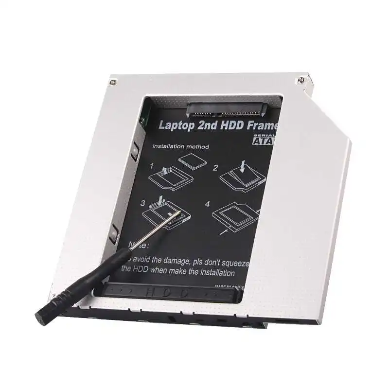 9.5mm IDE To 22pin SATA Caddy Enclosure Case Laptop ODD DVD-ROM Optibay Adapter For 2nd 2.5 HDD SSD Hard Drive Disk Box
9.5mm IDE To 22pin SATA Caddy Enclosure Case Laptop ODD DVD-ROM Optibay Adapter For 2nd 2.5 HDD SSD Hard Drive Disk Box