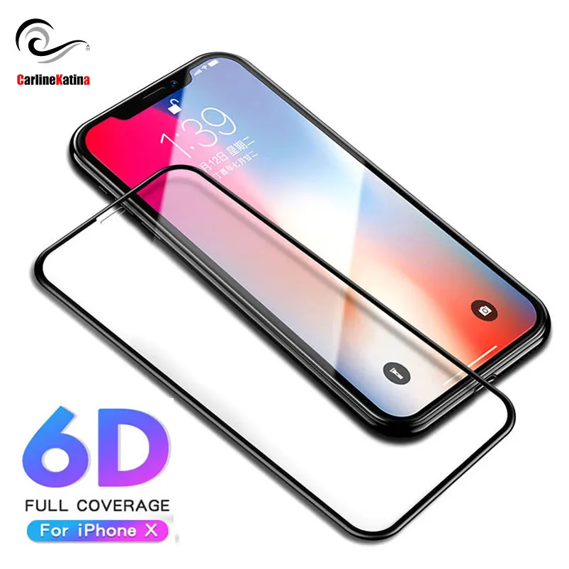 6D Curved Edge Screen Protector Tempered Glass for iphone XR Xs Max X 10 7 6 8 6s plus 6.1" 6.5" 2018 Full Cover Film Case
6D Curved Edge Screen Protector Tempered Glass for iphone XR Xs Max X 10 7 6 8 6s plus 6.1" 6.5" 2018 Full Cover Film Case