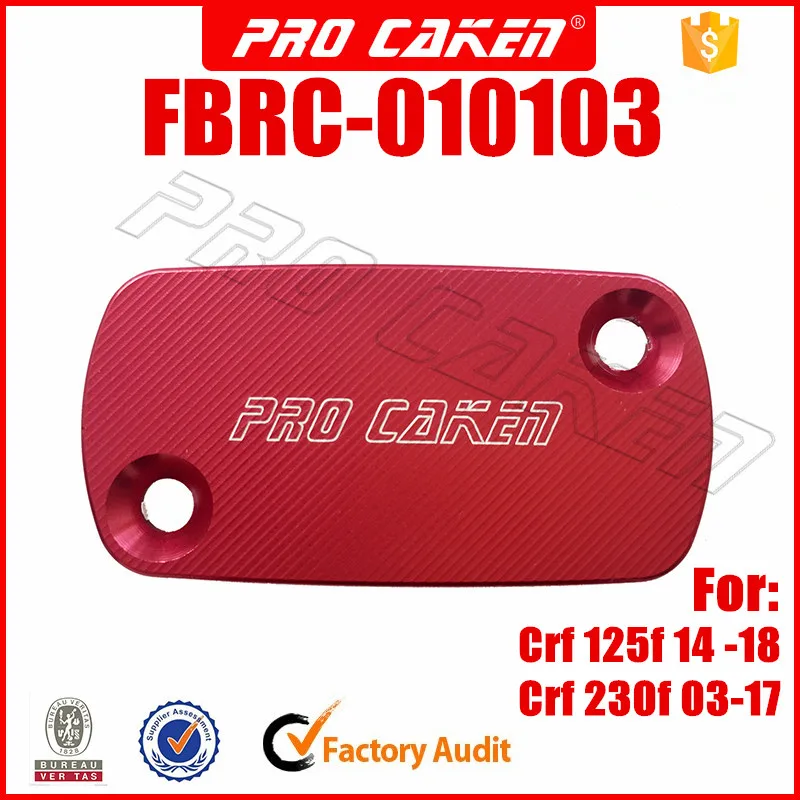 CNC front brake reservoir master cylinder cap cover for honda CRF 125f 230f crf125f crf230f motorcross dirt pit bike part
CNC front brake reservoir master cylinder cap cover for honda CRF 125f 230f crf125f crf230f motorcross dirt pit bike part