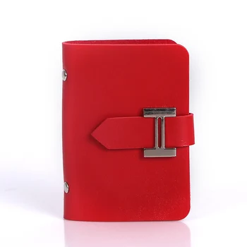 New Desigen 24 Slots 6 colors PU Leather Strap Buckle Hasp Business ID Holders Bank Package Credit Card Holder Free Shipping
New Desigen 24 Slots 6 colors PU Leather Strap Buckle Hasp Business ID Holders Bank Package Credit Card Holder Free Shipping