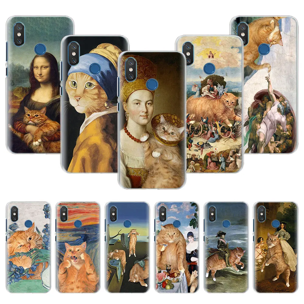 Funny Pat Cat Art Phone Case coque for Xiaomi Mi 9 8 A1 A2 Lite Redmi 5 5A 6 6A 6Pro Note 5 6 7 Pro Hard back case
Funny Pat Cat Art Phone Case coque for Xiaomi Mi 9 8 A1 A2 Lite Redmi 5 5A 6 6A 6Pro Note 5 6 7 Pro Hard back case