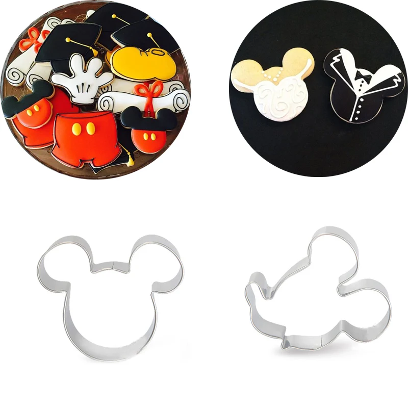 1pcs patisserie reposteria gateau Kitchen Mickey Minnie Moldes Metal Cookie Cutter Fondant Cake Decor Tools Biscuit Pastry Mould
1pcs patisserie reposteria gateau Kitchen Mickey Minnie Moldes Metal Cookie Cutter Fondant Cake Decor Tools Biscuit Pastry Mould