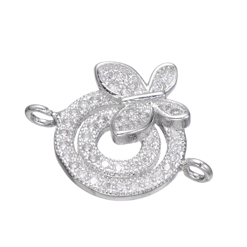Fashion Jewelry Shining Zircon Butterfly Charms For Jewelry Making Diy Micro Pave Jewelry Cute Animal Connectors Bijoux Bedels
Fashion Jewelry Shining Zircon Butterfly Charms For Jewelry Making Diy Micro Pave Jewelry Cute Animal Connectors Bijoux Bedels