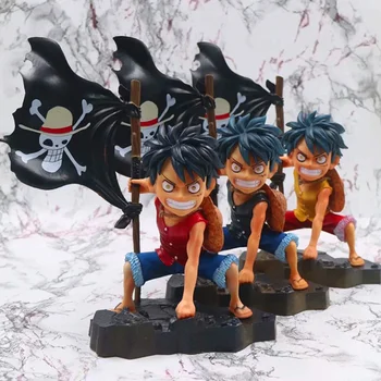 15CM One Piece Monkey D Luffy with Flag Figurine Dolls Toys PVC Action Figure Collection Model Toy H576
15CM One Piece Monkey D Luffy with Flag Figurine Dolls Toys PVC Action Figure Collection Model Toy H576