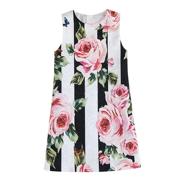 Girl Dress New Fashion Children Clothes For Girl Cotton Europe And America Style Print Flowers Dress Kid Clothing
Girl Dress New Fashion Children Clothes For Girl Cotton Europe And America Style Print Flowers Dress Kid Clothing