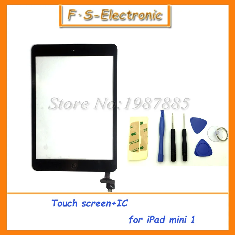 1pcs Test one by one For iPad Mini Touch Digitizer Screen+IC Flex Chip+Home Button Flex Black&White with Tools Free shipping
1pcs Test one by one For iPad Mini Touch Digitizer Screen+IC Flex Chip+Home Button Flex Black&White with Tools Free shipping