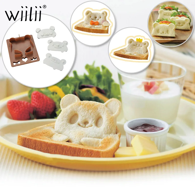 Little Bear Shape Sandwich Mold Bread Biscuits Embossed Device Bento Cutter Tool For Kids Cake Mold Maker DIY Mold Cutter
Little Bear Shape Sandwich Mold Bread Biscuits Embossed Device Bento Cutter Tool For Kids Cake Mold Maker DIY Mold Cutter