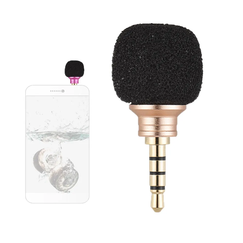 Andoer EY-610A Cellphone Smartphone Portable Mini Omni-Directional Mic Microphone for Recorder for iPhone X 8 Samsung Huawei
Andoer EY-610A Cellphone Smartphone Portable Mini Omni-Directional Mic Microphone for Recorder for iPhone X 8 Samsung Huawei