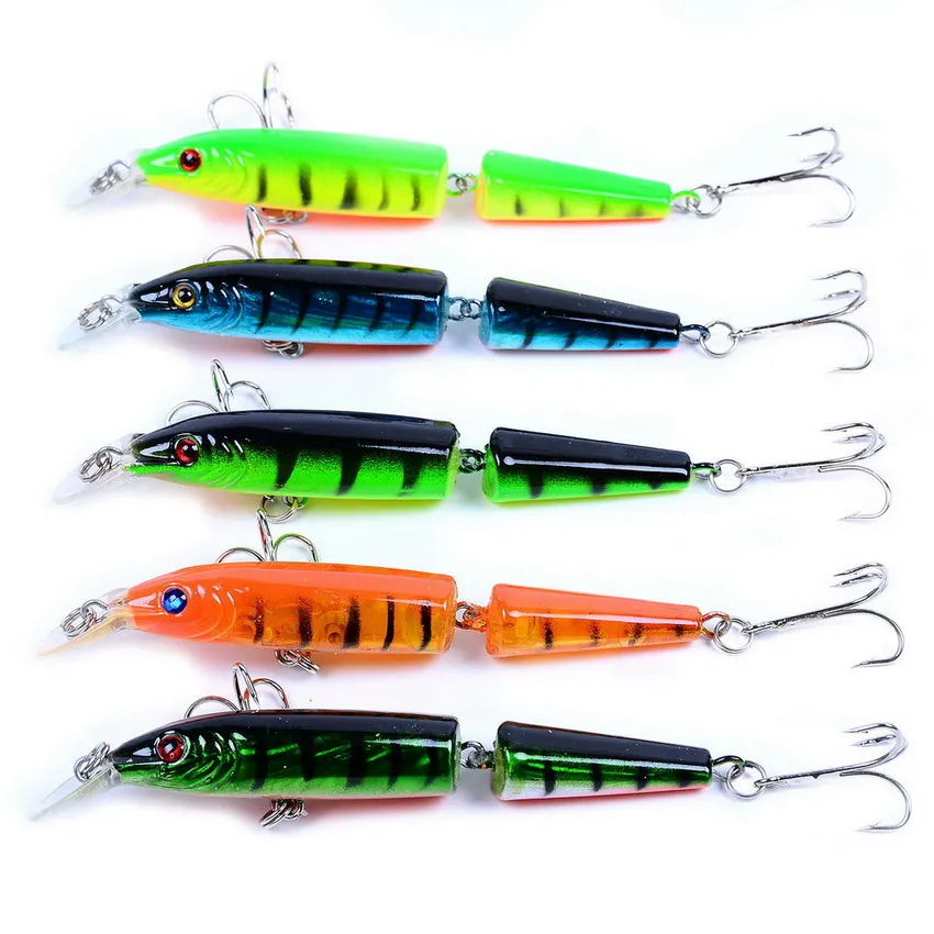 Two Sections Minnow Fishing Lures 10.5cm/9.46g Crankbait Hard Baits Fishing Tackle Wobbler Japan Pesca isca 100pcs/lot
Two Sections Minnow Fishing Lures 10.5cm/9.46g Crankbait Hard Baits Fishing Tackle Wobbler Japan Pesca isca 100pcs/lot