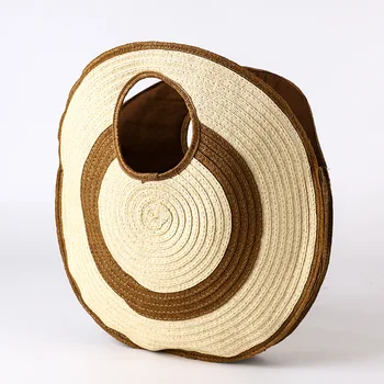 Dropshipping 2018 Women Top-Handle Bags Big Round straw bag Female summer Travel woven beach bag straw Handbags for Women
Dropshipping 2018 Women Top-Handle Bags Big Round straw bag Female summer Travel woven beach bag straw Handbags for Women