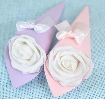 40 x Hot Pink / Purple / Blue / Orange Ice Cream Cones Rose Flowers Wedding Favors Bomboniera Gifts Box Candy Boxes Paper Boxes
40 x Hot Pink / Purple / Blue / Orange Ice Cream Cones Rose Flowers Wedding Favors Bomboniera Gifts Box Candy Boxes Paper Boxes