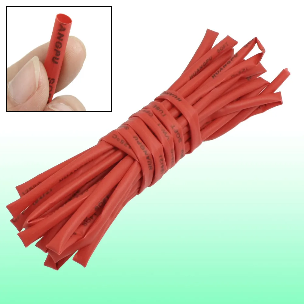 Uxcell Shrink Tubing Wire Heat Shrinkable Tube Red 5M Length for Connecting End-handling Electric Wire
Uxcell Shrink Tubing Wire Heat Shrinkable Tube Red 5M Length for Connecting End-handling Electric Wire