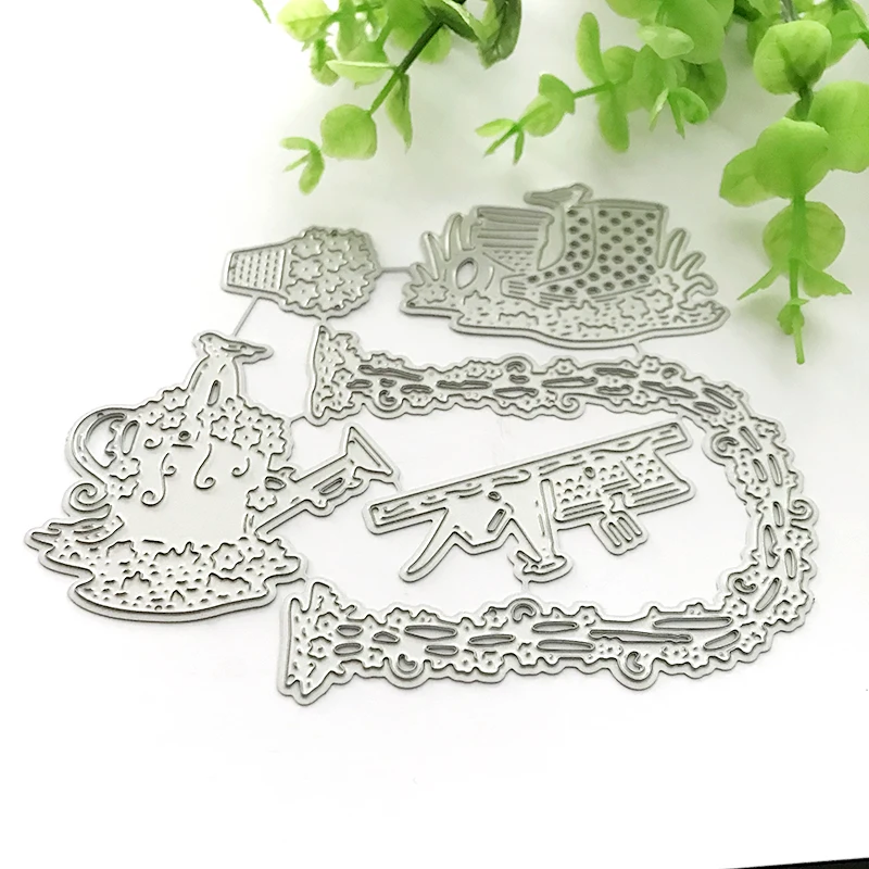 European Spring Garden Flower Metal Cutting Dies for Scrapbooking DIY Album Embossing Folder Cards Maker Template Decor Stencils
European Spring Garden Flower Metal Cutting Dies for Scrapbooking DIY Album Embossing Folder Cards Maker Template Decor Stencils
