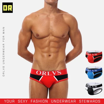 ORLVS Brand Mesh Sexy Gay Briefs Men Underwear Breathable Quick Dry Male Panties Cotton Cueca Tanga Comfortable Briefs Underwear
ORLVS Brand Mesh Sexy Gay Briefs Men Underwear Breathable Quick Dry Male Panties Cotton Cueca Tanga Comfortable Briefs Underwear