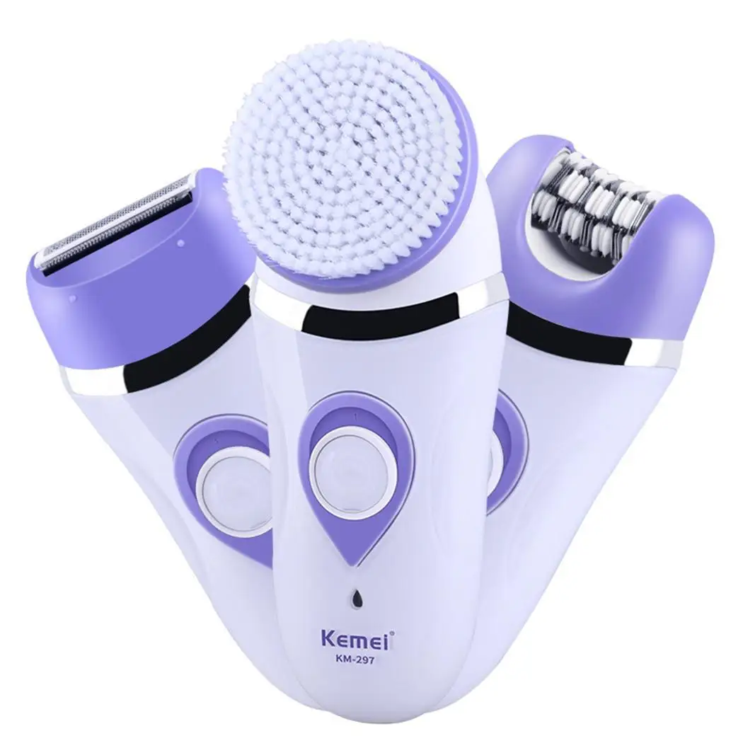 Women Multi-Function Electric Wash Brush Hair Removal Tool 7W White Purple 100V-240V Electric Epilator 12h
Women Multi-Function Electric Wash Brush Hair Removal Tool 7W White Purple 100V-240V Electric Epilator 12h