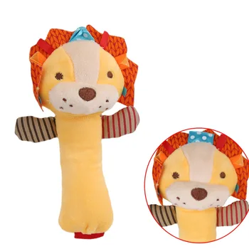 Multifunction Baby Plush Animal Hand Bell Baby Toy Soft Bell Rattle Stick BB Stick Education Toys For Baby
Multifunction Baby Plush Animal Hand Bell Baby Toy Soft Bell Rattle Stick BB Stick Education Toys For Baby