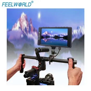 Feelworld F450 4.5" IPS 1280x800 HD 4K Camera Field Monitor with HDMI Input/Output 4K UHD Peaking Focus Check Field LCD Monitor
Feelworld F450 4.5" IPS 1280x800 HD 4K Camera Field Monitor with HDMI Input/Output 4K UHD Peaking Focus Check Field LCD Monitor