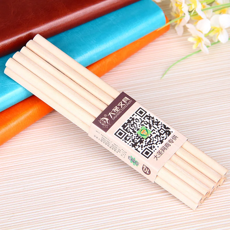 10pcs new environmentally friendly HB pencils suitable for students to write painting wooden pencils to learn office supplies
10pcs new environmentally friendly HB pencils suitable for students to write painting wooden pencils to learn office supplies