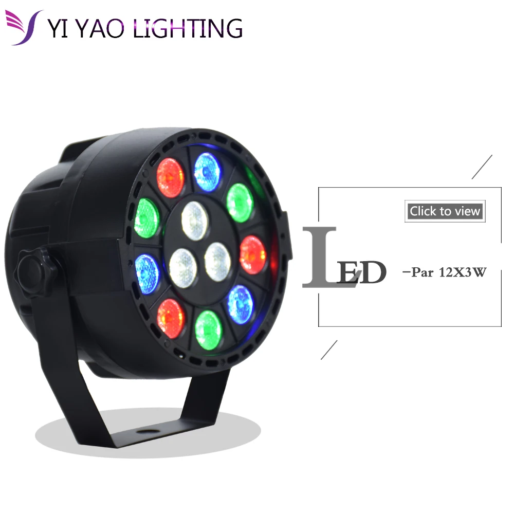LED Par 12x3 W RGBW LED etapa luz Par luz con DMX512 para disco de DJ para proyector máquina de fiesta decoración SHEHDS de ilum
LED Par 12x3 W RGBW LED etapa luz Par luz con DMX512 para disco de DJ para proyector máquina de fiesta decoración SHEHDS de ilum