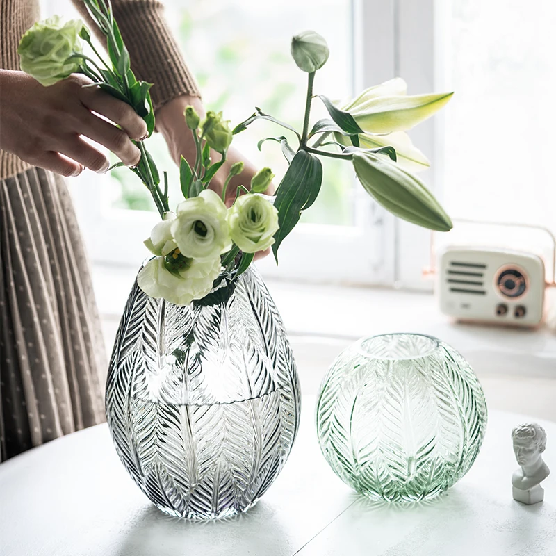 Nordic style Simple glass vase Transparent Hydroponics Flower vase Decoration living room Flower arrangement Accessories
Nordic style Simple glass vase Transparent Hydroponics Flower vase Decoration living room Flower arrangement Accessories