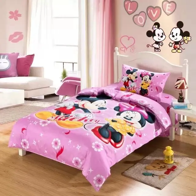 pink mickey minnie bedding sets single twin size comforter duvet covers bedspreads cotton Children's girl's bedroom decor 3-5pc
pink mickey minnie bedding sets single twin size comforter duvet covers bedspreads cotton Children's girl's bedroom decor 3-5pc