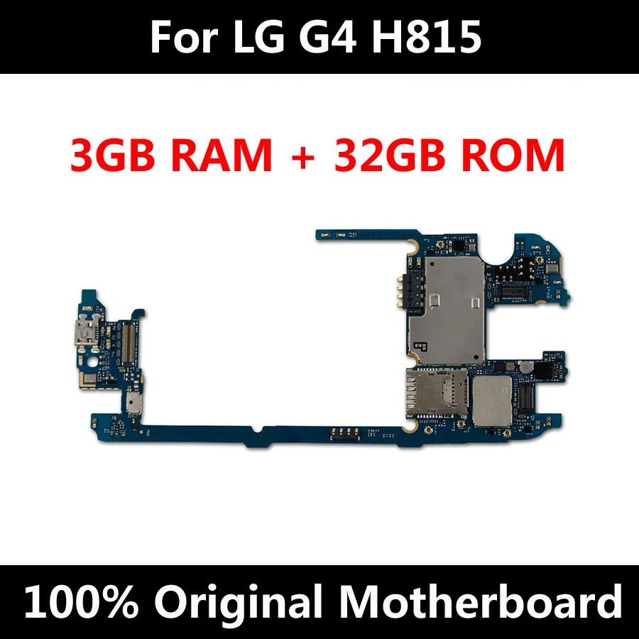 New Arrival Motherboard For LG G4 H815 32GB Unlocked Mainboard With Full Chips Original Android OS System Logic Board
New Arrival Motherboard For LG G4 H815 32GB Unlocked Mainboard With Full Chips Original Android OS System Logic Board