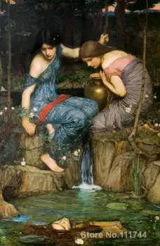 Portrait art Nymphs Finding the Head of Orpheus John William Waterhouse paintings home decor High quality Hand painted
Portrait art Nymphs Finding the Head of Orpheus John William Waterhouse paintings home decor High quality Hand painted