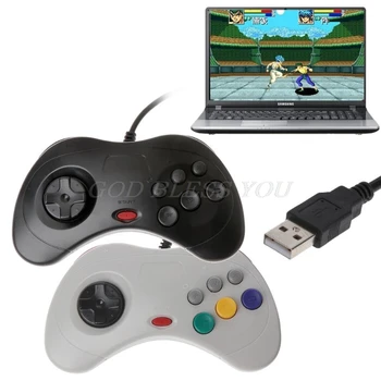 USB Classic Gamepad Controller Wired Game Controller Joypad for Sega Saturn PC Drop Shipping
USB Classic Gamepad Controller Wired Game Controller Joypad for Sega Saturn PC Drop Shipping