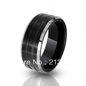 Free Shipping Buy Cheap Price Jewelry USA Brazil Russia HOT Selling 8MM Mens Black Grooved Silver Beveled Tungsten Wedding Ring
Free Shipping Buy Cheap Price Jewelry USA Brazil Russia HOT Selling 8MM Mens Black Grooved Silver Beveled Tungsten Wedding Ring