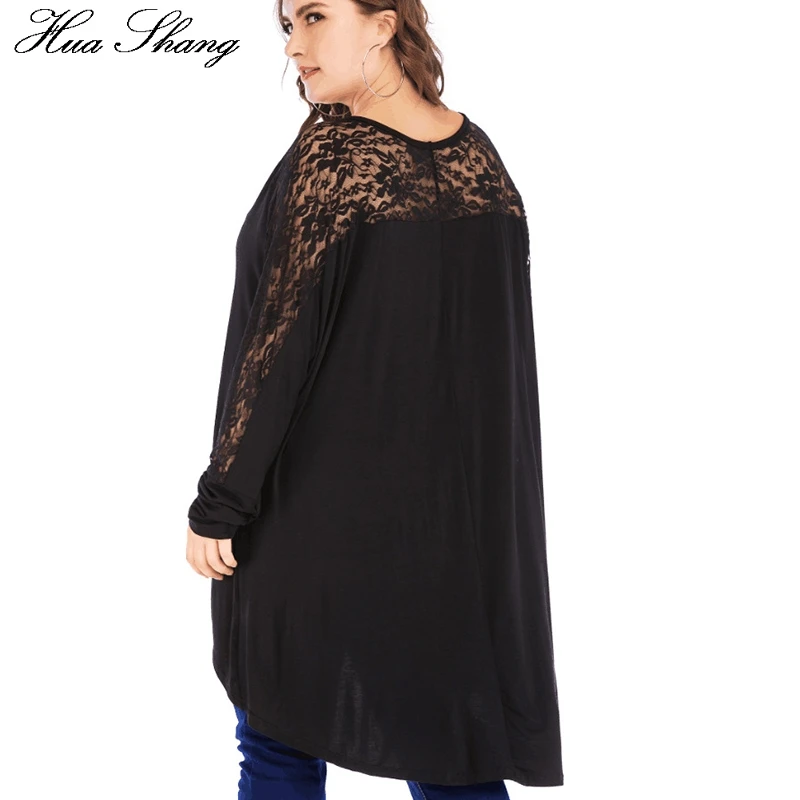 Plus Size Blouses For Woman Long Sleeve Elegant Lace Hollow Out Irregular Long Blouse Black Loose Oversized Tunic Ladies Tops
Plus Size Blouses For Woman Long Sleeve Elegant Lace Hollow Out Irregular Long Blouse Black Loose Oversized Tunic Ladies Tops
