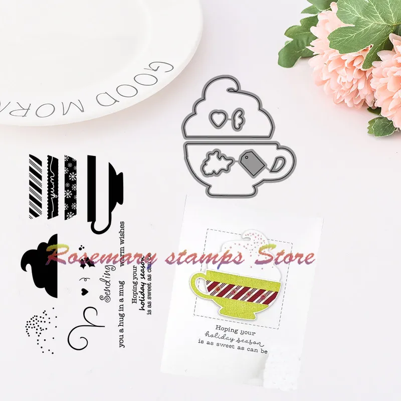 Rosemary stamps Merry Mug Metal Cutting Dies and Stamps for Scrapbooking Photos Decorative EmbossingPaper Cards
Rosemary stamps Merry Mug Metal Cutting Dies and Stamps for Scrapbooking Photos Decorative EmbossingPaper Cards